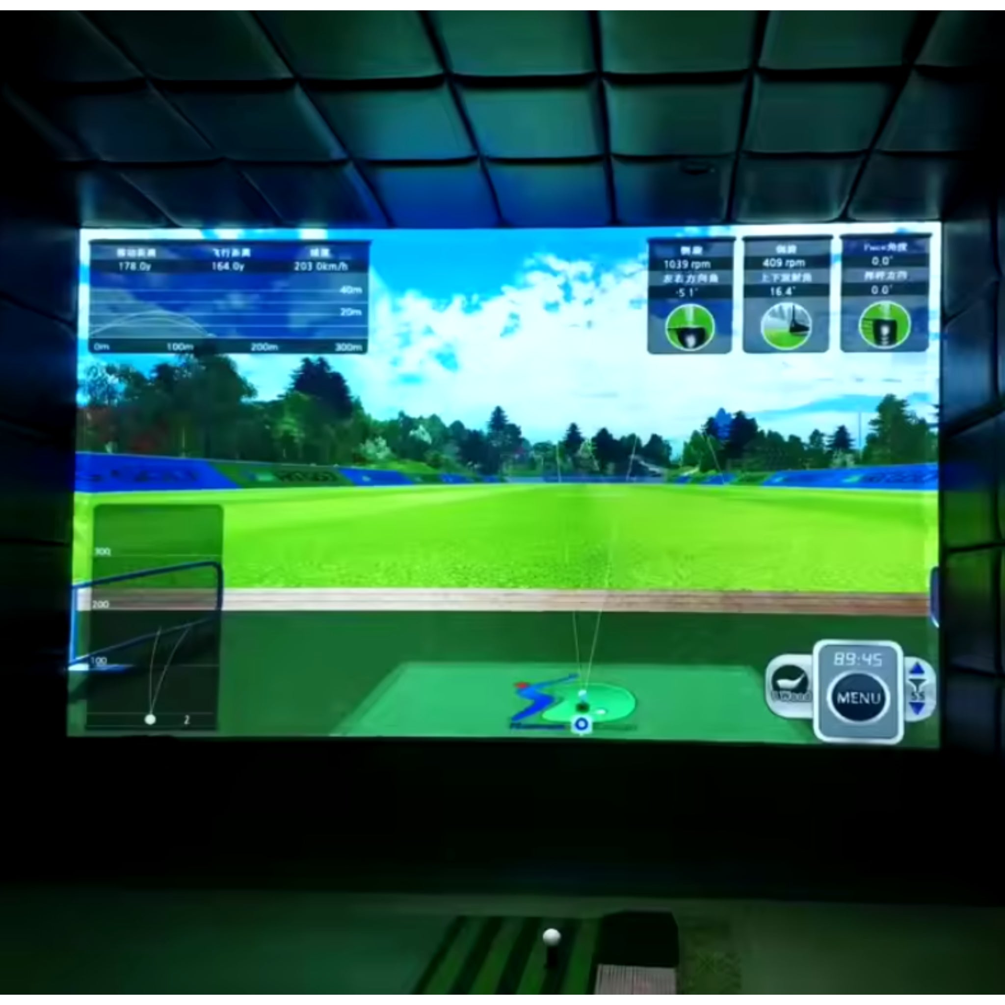 ZenithZone 360 Virtual Golf Booth