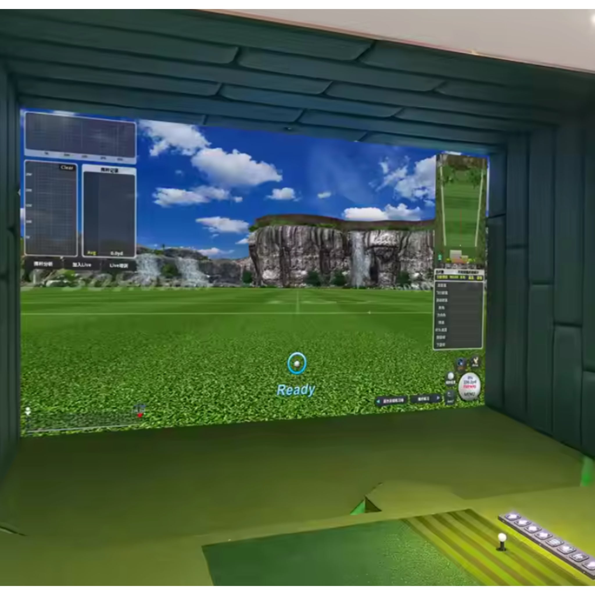 ZenithZone 360 Virtual Golf Booth