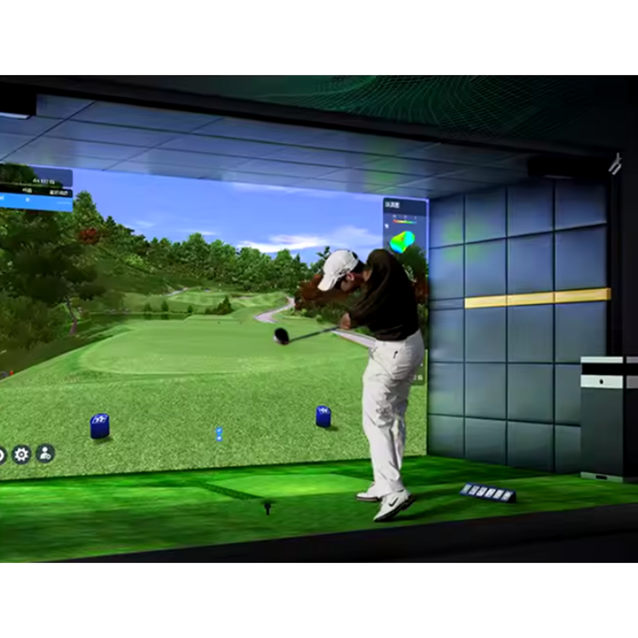 ProStrike V12 Golf Simulator Enclosure